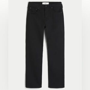 Hollister Men's Black Straight Jeans